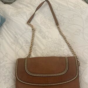 Michael Kors Naomi leather convertible shoulder/crossbody/clutch leather purse